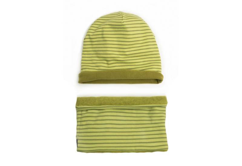 Britta Meier Beanie Warmes Kinder-Set Loop und Beanie (4-8 J) Marke Britta Meier von Britta Meier