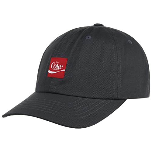 Brixton Coca-Cola Delivery Lp Cap Basecap Baseballcap Strapback (One Size - schwarz) von Brixton