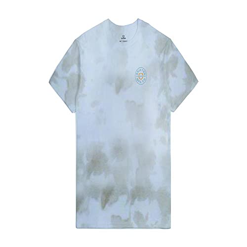 Brixton Crest II Short Sleeve Standard Fit T-Shirt Mojave/White Cloud Wash MD von Brixton