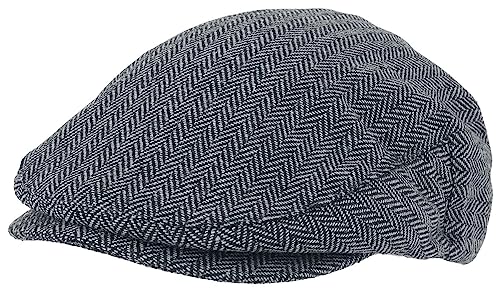 Brixton Unisex-Adult Hooligan SNAP Cap Beret, Grey/Black, L von Brixton