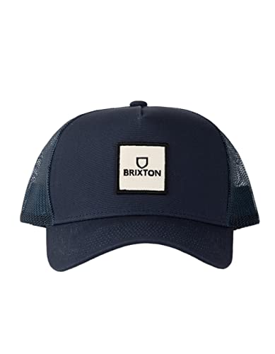 Brixton Herren Alpha Block X C Mp Mesh Cap, Marineblau, Einheitsgröße von Brixton