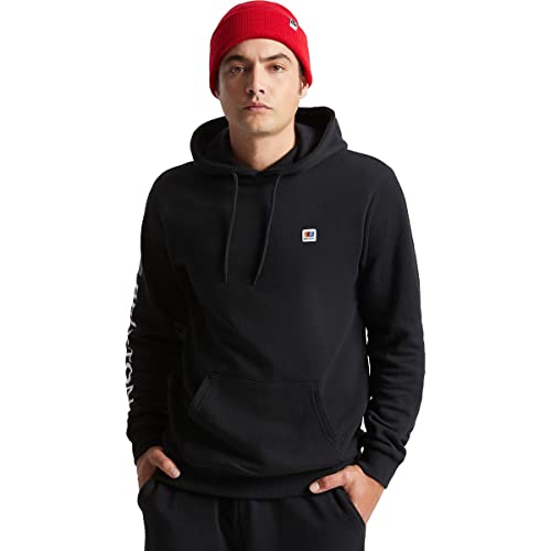 Brixton Herren Alton Hood Hemd, schwarz, Large von Brixton