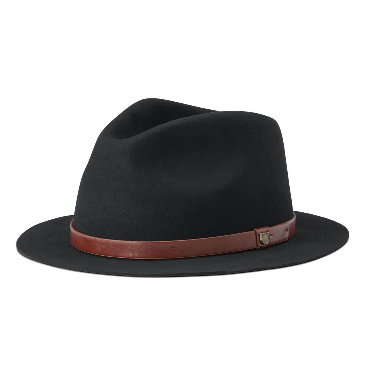 Brixton Hut MESSER SHORT BRIM FEDORA von Brixton