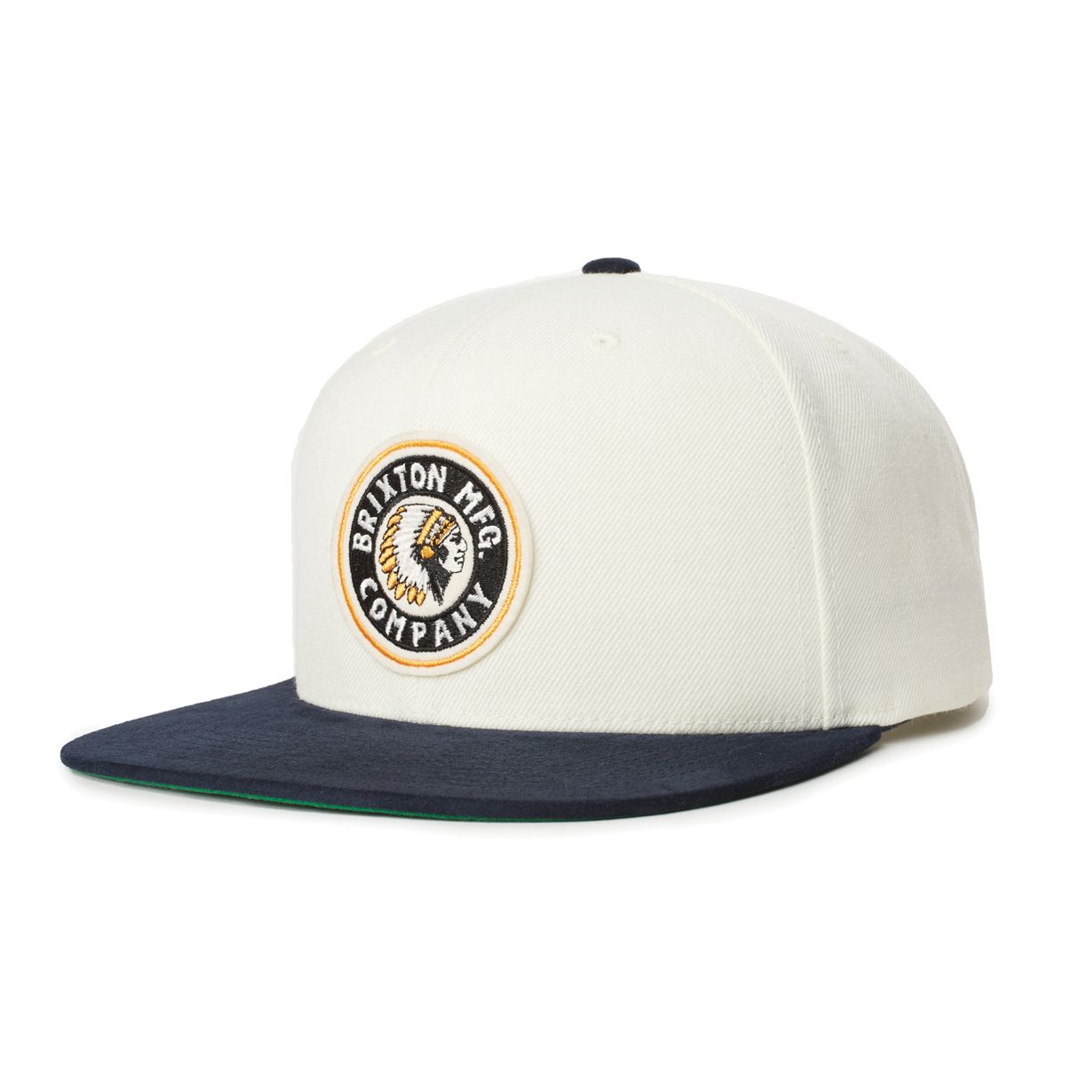 Brixton Rival Snapback Two-tone Flat Brim Baseball Cap von Brixton