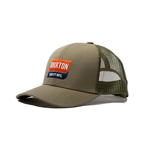 Brixton Scoop X MP Trucker Cap - Olivgrün - Einheitsgröße von Brixton