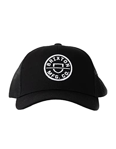 Brixton Unisex, Damen Cap Crest X MP schwarz One Size von Brixton