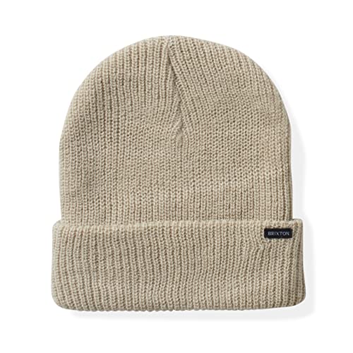 Brixton Unisex Becket Beanie Hat, Beige, One Size von Brixton