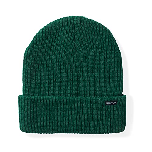 Brixton Unisex Becket Beanie Hat, Hunter Green, One Size von Brixton