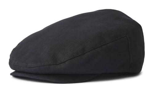 Brixton Unisex-Erwachsene Hooligan Snap Cap Zeitungskappe, Black, X-Small von Brixton