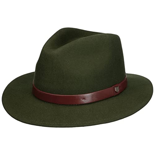 Brixton Unisex-Erwachsene Messer Fedora Filzhut, Moss, MEDIUM von Brixton