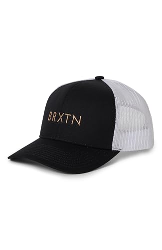 Brixton Unisex-Erwachsene Rift Mp Trucker Hat Baseballkappe, Schwarz/Weiß, Einheitsgre von Brixton