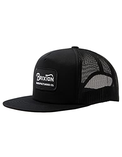 Brixton Unisex Grade Mesh Cap Hut, BLACK/BLACK, Einheitsgröße EU von Brixton