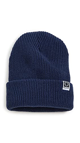 Brixton Unisex Harbor Beta Watch Beanie Hat, Washed Navy, One Size von Brixton