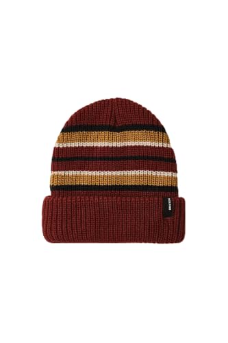 Brixton Unisex Heist Beanie, Fired Brick, One Size von Brixton