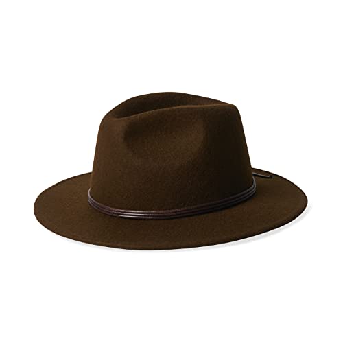 Brixton Unisex Ridge Fedora, Coffee, One Size von Brixton