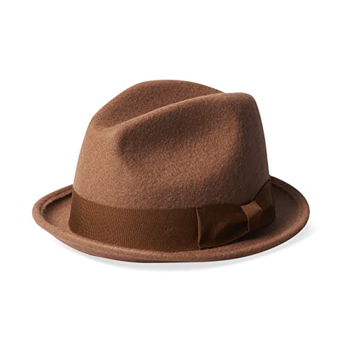 Brixton Unisex Staten Fedora, Camel, One Size von Brixton