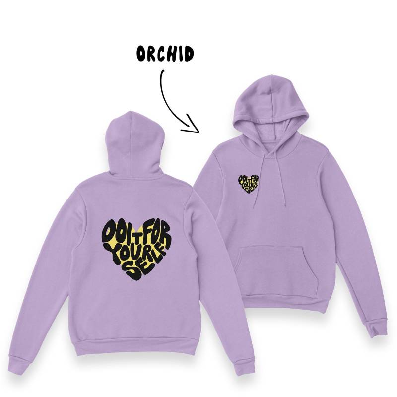 Do It For Yourself Hoodie - Selbstliebe Botschaft, Komfort Und Positivität | Unisex-Passform Brize Atelier von BrizeStudio