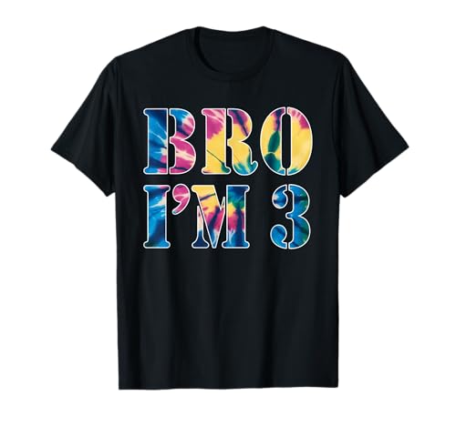 3rd Birthday Boy Bro I'm 3 Year Old Kids 3rd Bday T-Shirt 3rd Birthday Boy Bro I'm 3 Year Old Kids 3rd Bday T-Shirt von Bro I’m 3 Years Old Birthday Party Kids Boys Tee