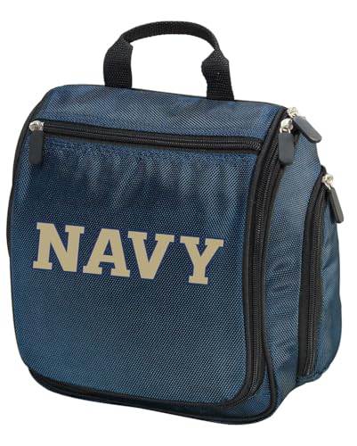 USNA Navy Toiletry Bags Or Hanging Naval Academy Shaving Kits for Men von Broad Bay
