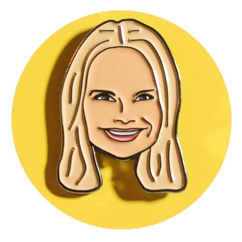 Kristin Chenoweth Emaille Anstecknadel | Wicked von BroadwayPins
