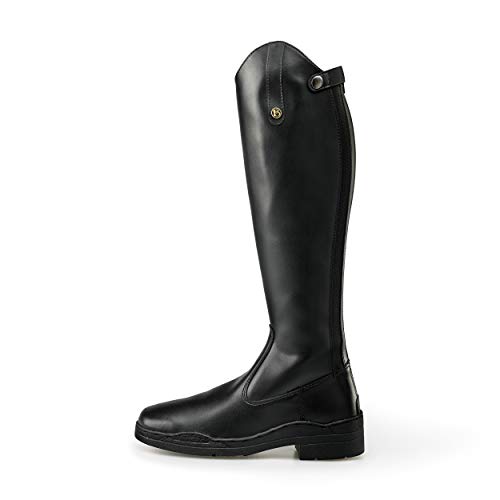 Brogini Adults Modena Synthetic Wide Stiefel (39 EU) (Schwarz) von Brogini