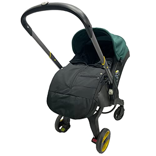 Brogtorl Universal Kinderwagen Warmer Fußsack Weiches Futter und Spritzfestes Gewebe kompatibel mit Doona Autositz & Kinderwagen - geeignet für 95% Autositz und Kinderwagen von Brogtorl