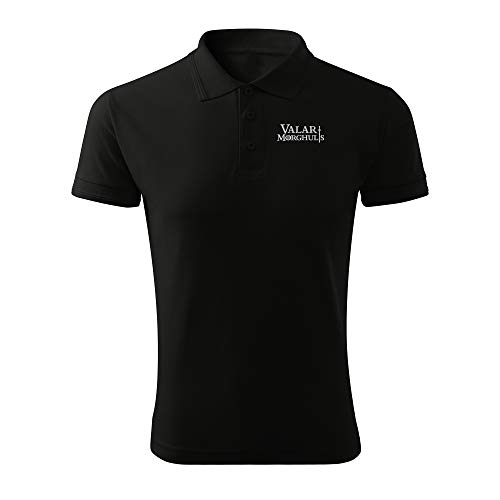 BroiderStudio Valar Morghulis Game of Trones Schwarz Gesticktes Ursprünglich Entwurf Emblem Polo Pique Hemd Prämie Klasse Männer Size M BroiderStudio Valar Morghulis Game of Trones Schwarz Gesticktes Ursprünglich Entwurf Emblem Polo Pique Hemd Prämie Klasse Männer Size M von BroiderStudio