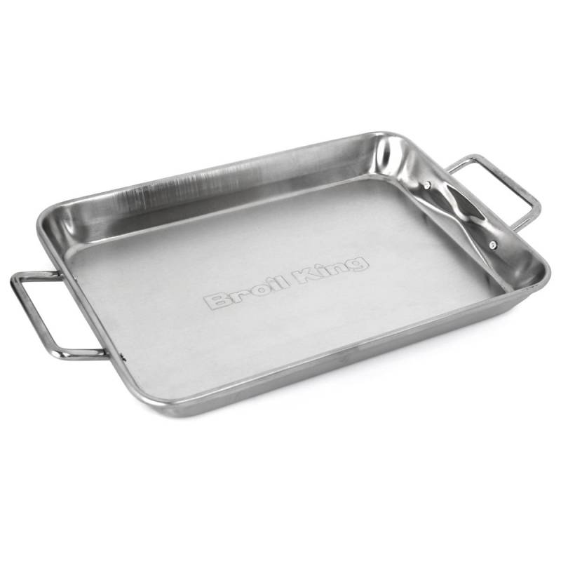 Broil King Edelstahl-Bräter Grillpfanne Roasting Pan 34,3 x 24,1 x 4 cm B-Ware Broil King Edelstahl-Bräter Grillpfanne Roasting Pan 34,3 x 24,1 x 4 cm B-Ware von Broil King