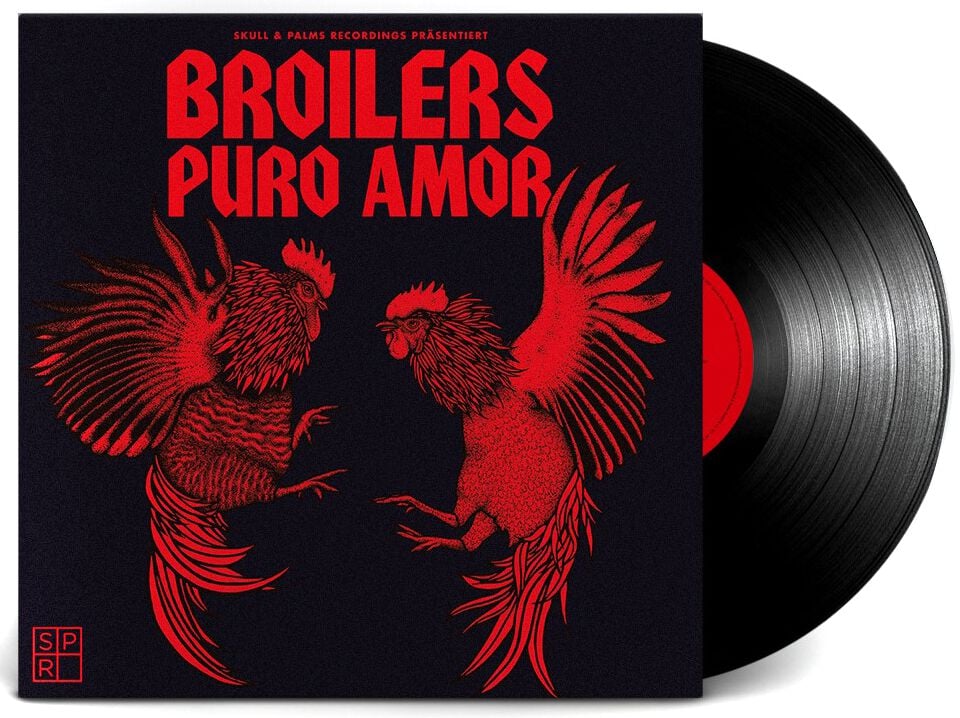 Broilers Puro amor LP schwarz von Broilers