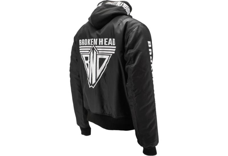 Broken Head Bomberjacke Bomberjacke BND Logo Schwarz Broken Head Bomberjacke Bomberjacke BND Logo Schwarz von Broken Head