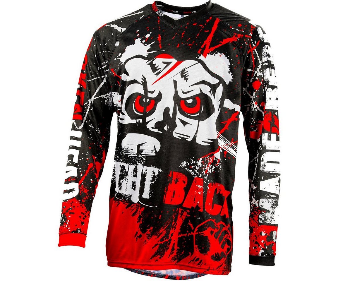 Broken Head Funktionsshirt MX Jersey Strike Back Rot Atmungsaktiv Broken Head Funktionsshirt MX Jersey Strike Back Rot Atmungsaktiv von Broken Head