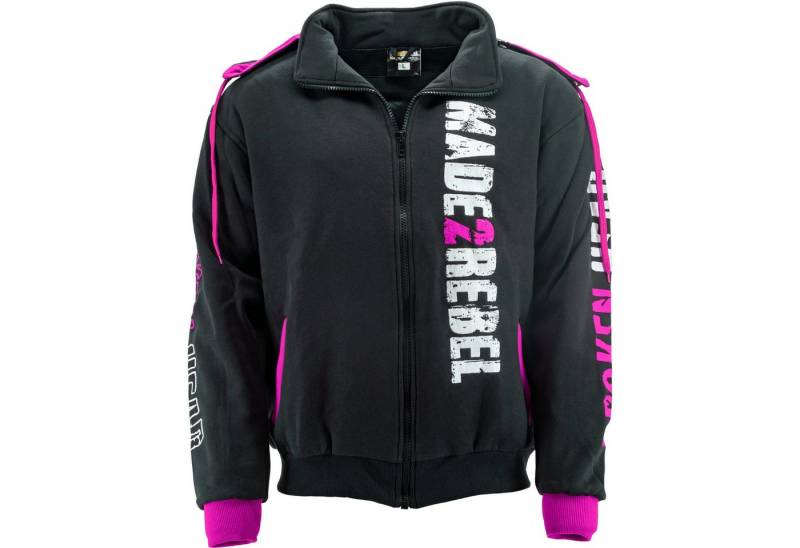 Broken Head Hoodie Made2Rebel Pink Abnehmbare Kapuze von Broken Head