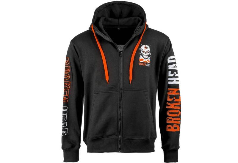 Broken Head Hoodie Original Orange mit Kapuze von Broken Head
