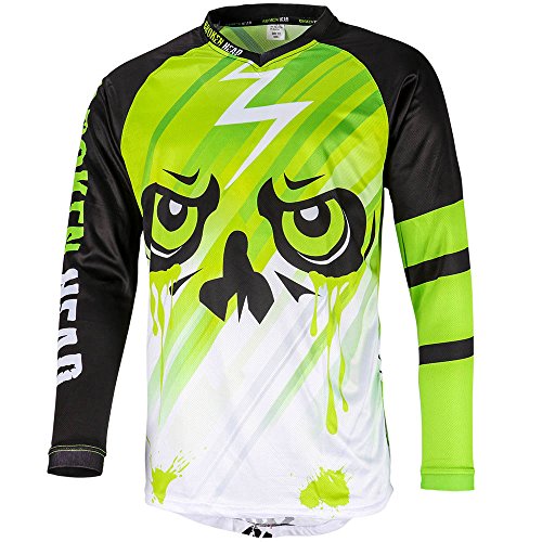 Broken Head MX Jersey Division Grün - Langarm Funktions-Shirt Für Moto-Cross, BMX, Mountain Bike, Offroad - Größe S Broken Head MX Jersey Division Grün - Langarm Funktions-Shirt Für Moto-Cross, BMX, Mountain Bike, Offroad - Größe S von Broken Head
