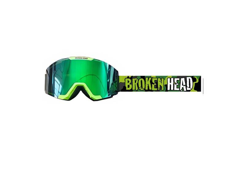 Broken Head Motorradbrille MX-Regulator, Magnetisches Glas von Broken Head