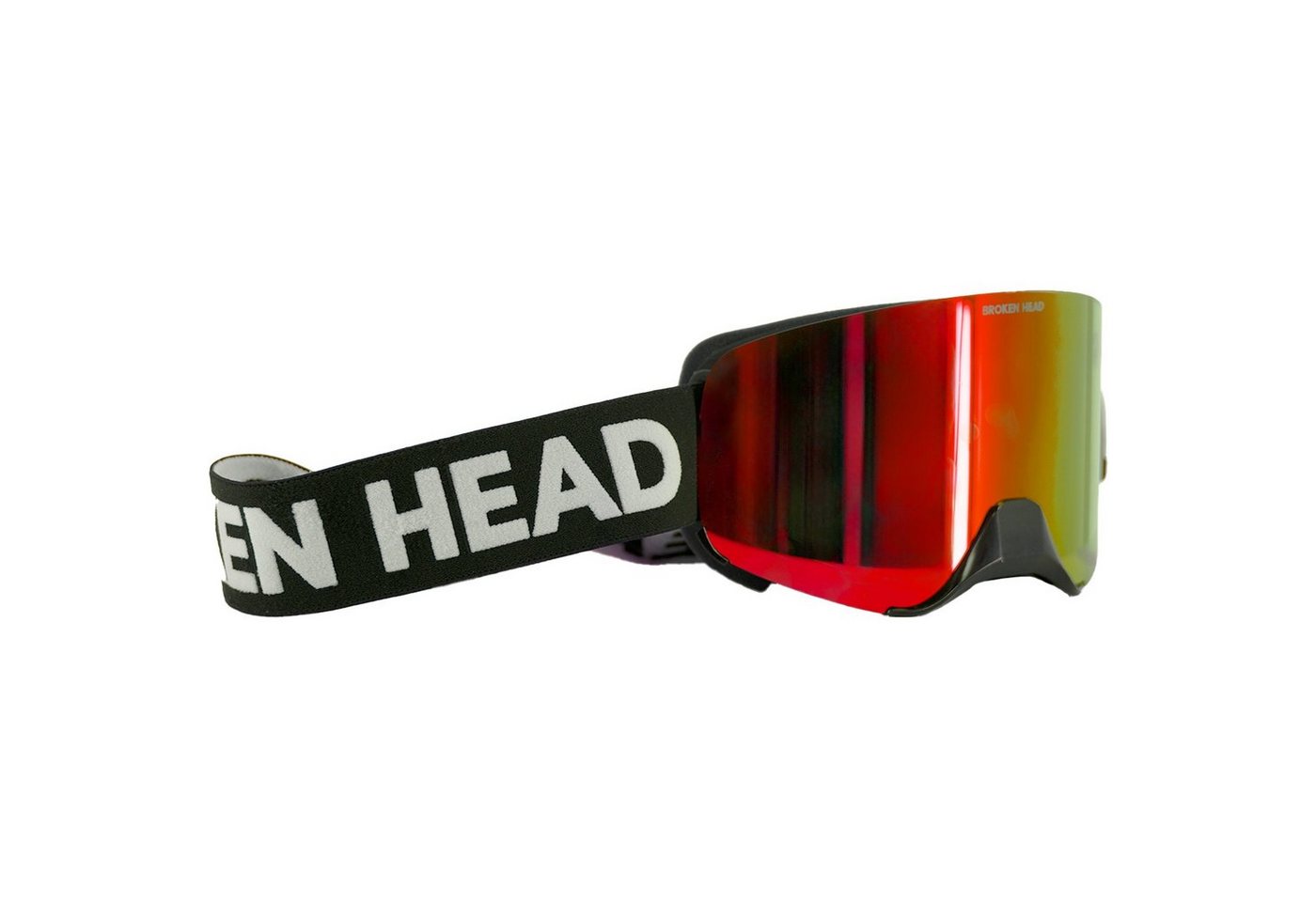 Broken Head Motorradbrille MX-Struggler Rot, Magnetisches Glas Broken Head Motorradbrille MX-Struggler Rot, Magnetisches Glas von Broken Head