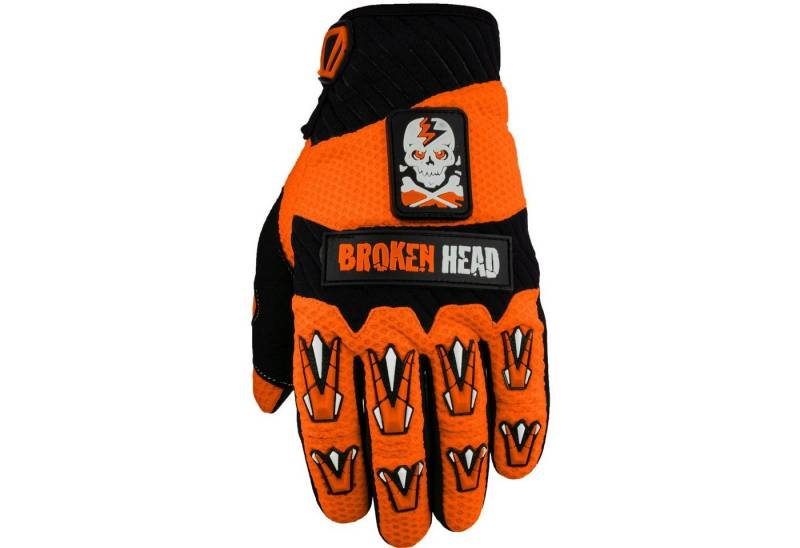 Motorradhandschuhe Faustschlag orange Motorradhandschuhe Faustschlag orange von Broken Head
