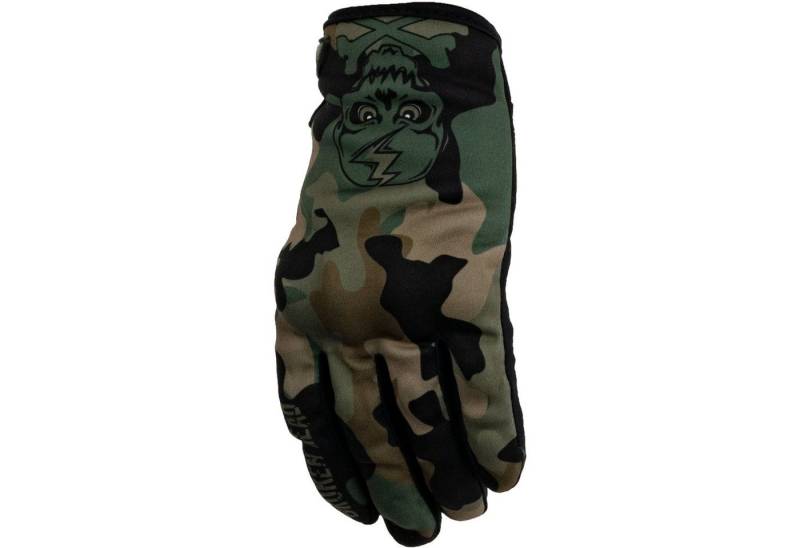 Broken Head Motorradhandschuhe MX-Handschuhe Rebelution Camouflage Grün Weiteneinstellung von Broken Head