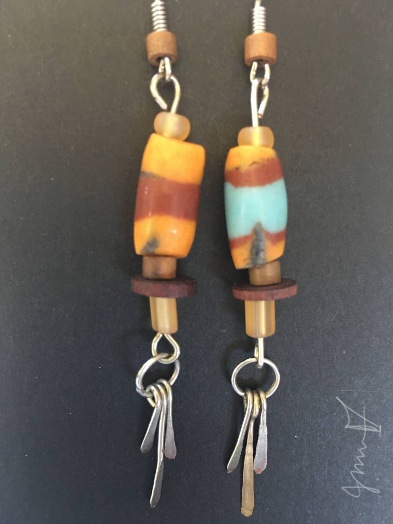 Boho Trade Perlen Ohrringe Boho Trade Perlen Ohrringe von BrokenStringEarrings