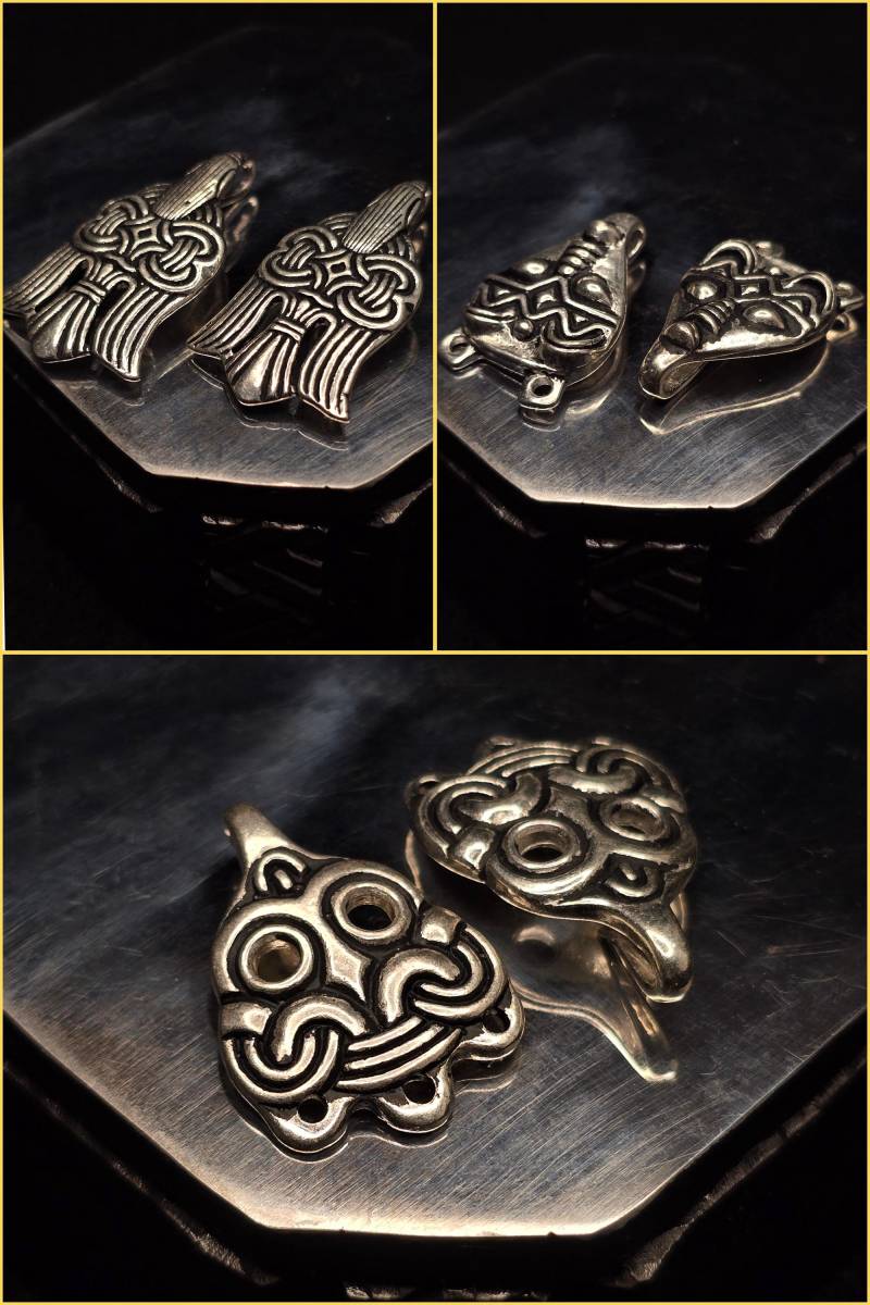 Wikinger Wadenwickelhaken Wadenwickel Gotland Birka Ostsee Vikings Mittelalter Rus Baltikum Reenactment Frühmittelalter von BrokkrCraft