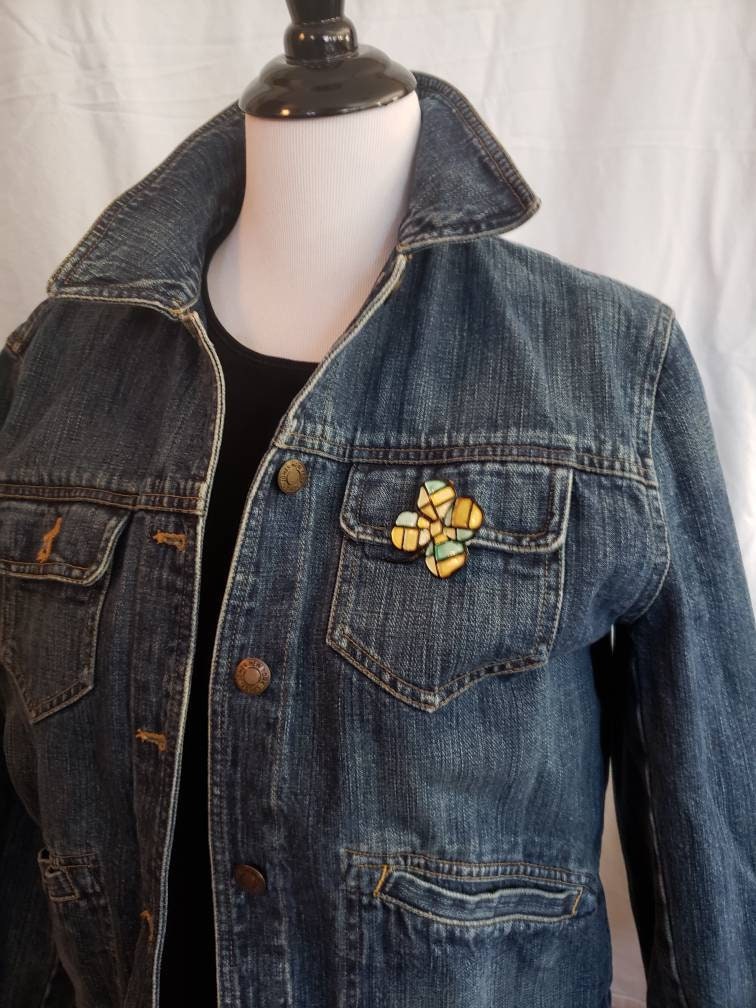 Boho Emaille Vintage Brosche. Handgemacht in Den 1960Er Jahren Mit Türkis Und Gelb. Mode Pin. Bereit Zu Tragen. Versand Usa Kostenlos Boho Emaille Vintage Brosche. Handgemacht in Den 1960Er Jahren Mit Türkis Und Gelb. Mode Pin. Bereit Zu Tragen. Versand Usa Kostenlos von BromleyDesigns
