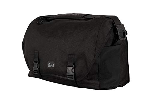 Brompton Unisex Metro Messenger L Bag 2020 Kollektion Fahrradtasche, Schwarz von Brompton