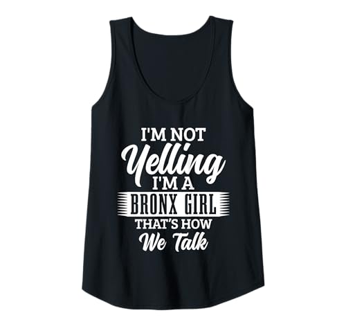 Damen Bronx Girl Ich Schreie Nicht lustig New York City NYC Tank Top von Bronx Girl - Apparel & Gifts