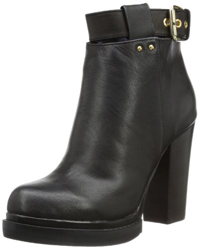 Bronx BX 566 33543-A, Damen Stiefel, Schwarz (Black/Shiny Gold 807), EU 38 von Bronx