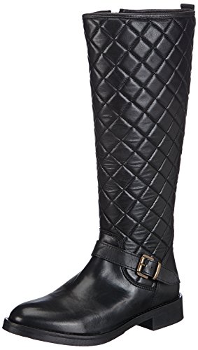 Bronx BX 709, Damen Langschaft Stiefel, Schwarz (black01), EU 37 (UK Damen 4) von Bronx