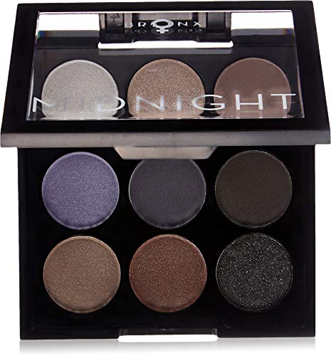 Bronx Colors Midnight Lidschatten-Palette, 9 Farbtöne von Bronx