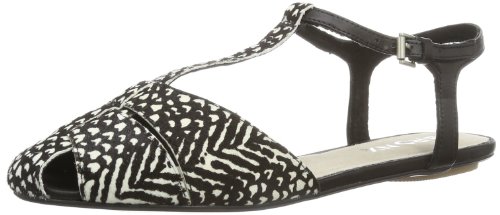 Bronx Damen BX 275 T-Spange, Schwarz (Black/White-Black 1069), 40 von Bronx