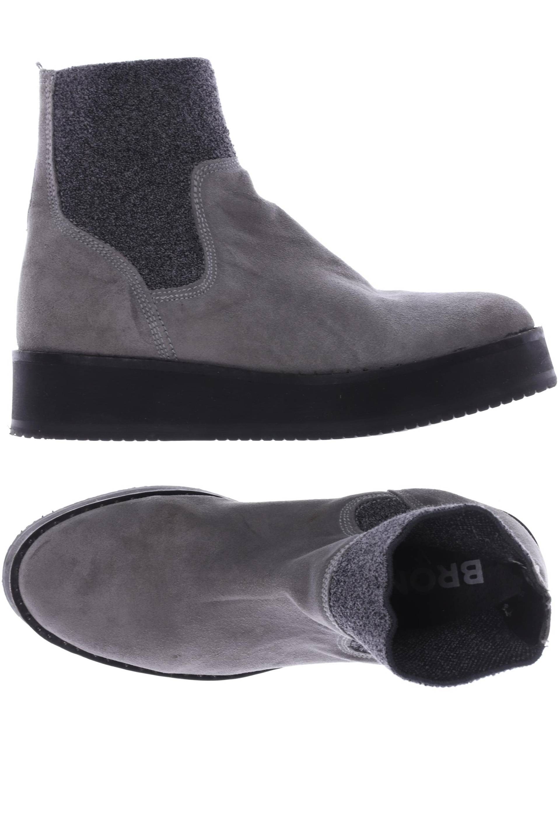 Bronx Damen Stiefelette, grau von Bronx