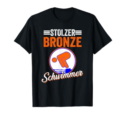Schwimmkörper Bronze Passed T-Shirt Schwimmkörper Bronze Passed T-Shirt von Bronze Schwimmabzeichen Geschenk