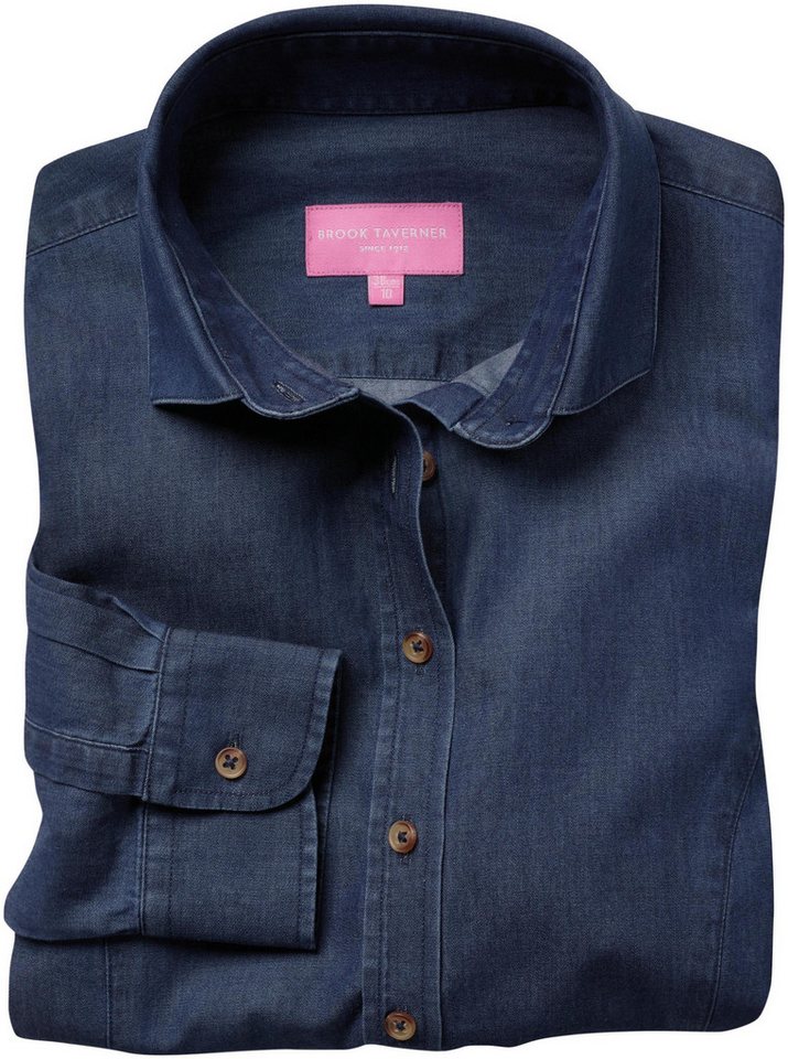 Brook Taverner Outdoorhemd Bluse Banff Damen Denim von Brook Taverner